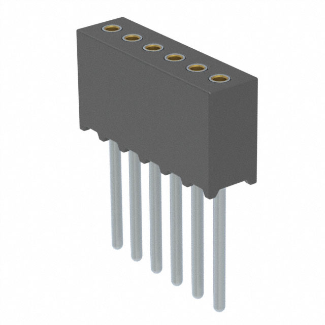 MILL-MAX 矩形连接器 - 针座 - 插座/母插口 851-43-006-10-011000