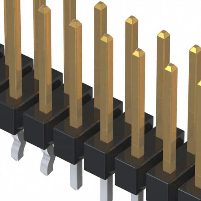 MOLEX 矩形连接器 - 针座 - 公插针 702871267
