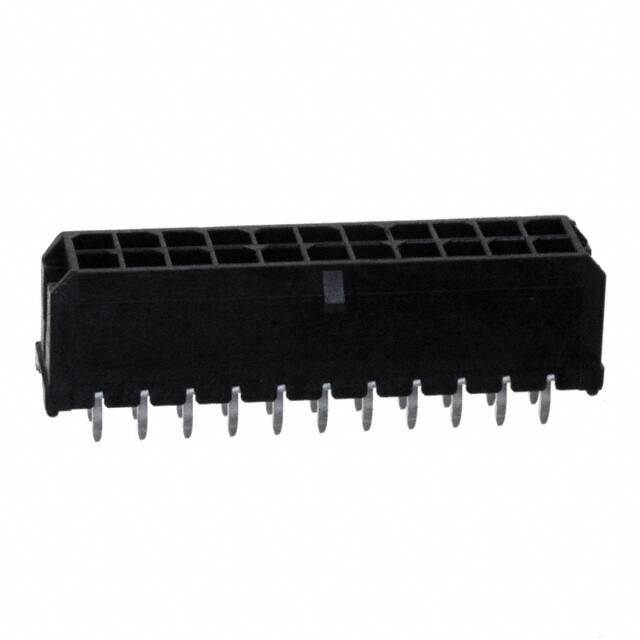 MOLEX 矩形连接器 - 针座 - 公插针 430452213