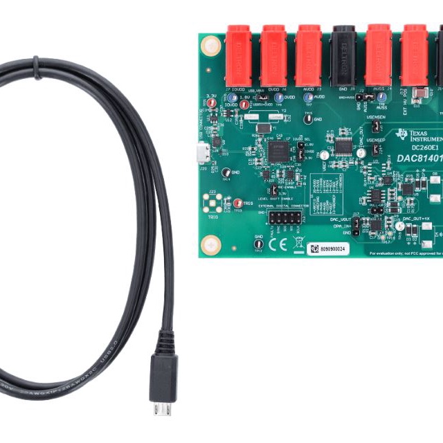 TEXAS INSTRUMENTS 可编程逻辑器件开发套件 DAC81401EVM