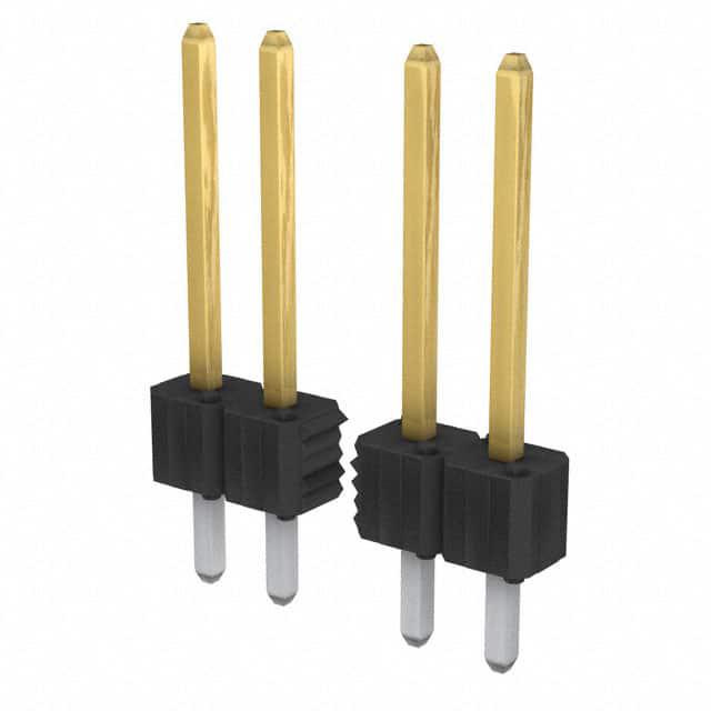 AMPHENOL 矩形连接器 - 针座 - 公插针 68604-136H
