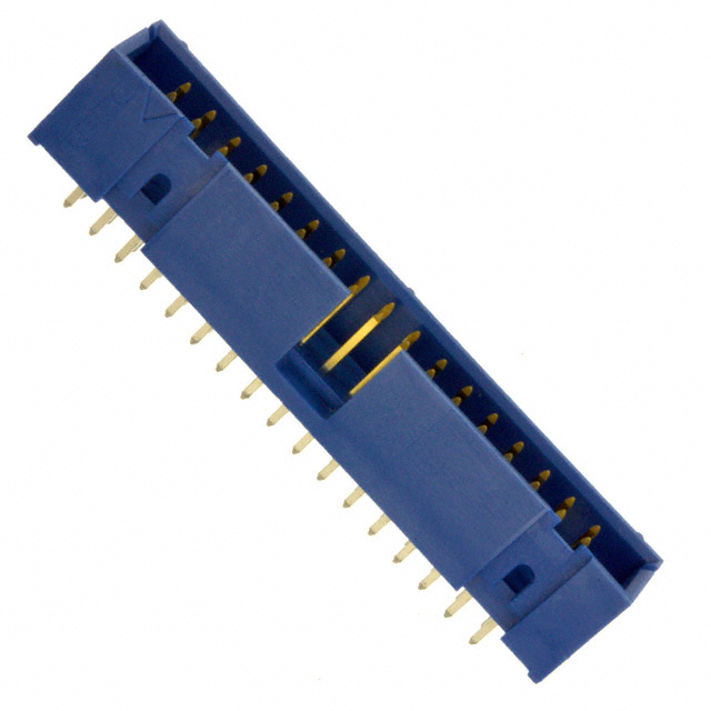 AMPHENOL 矩形连接器 - 针座 - 公插针 75869-106LF