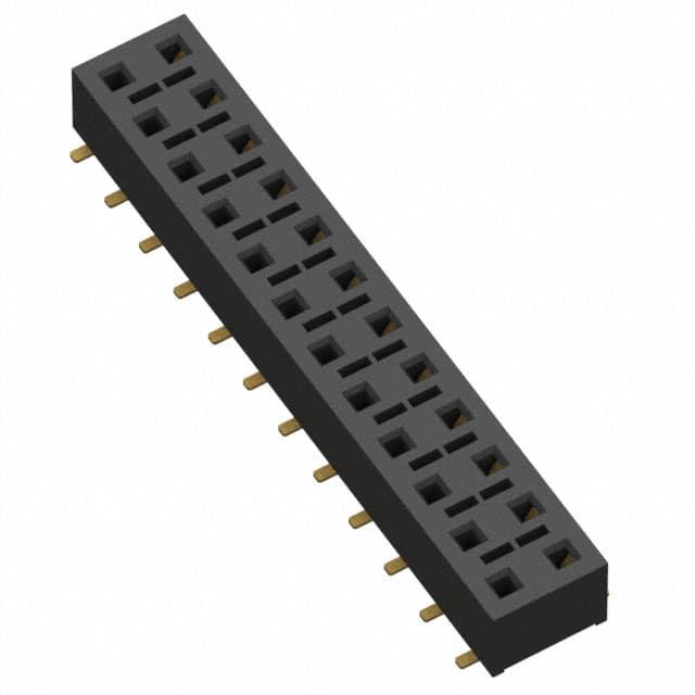 SAMTEC 矩形连接器 - 针座 - 插座/母插口 HLE-112-02-G-DV-BE