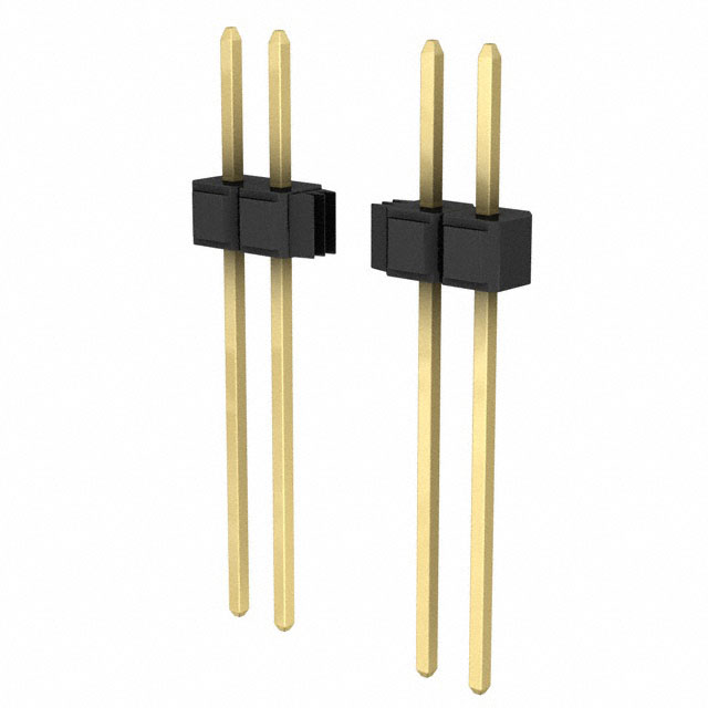 3M 矩形连接器 - 针座 - 公插针 929647-05-08-I