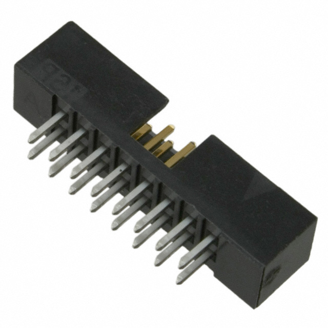 3M 矩形连接器 - 针座 - 公插针 957216-6002-AR