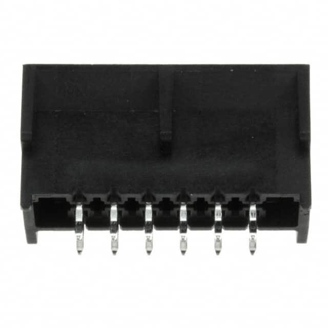 MOLEX 矩形连接器 - 针座 - 公插针 444321201