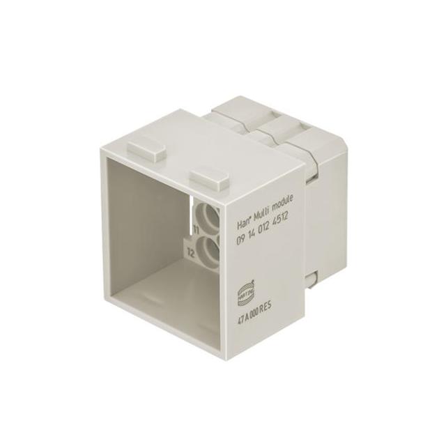 HARTING 重载连接器 - 插件/模块 09140124512