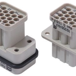 HARTING 重载连接器 - 插件/模块 09120173101