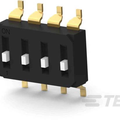 TE CONNECTIVITY 拨码开关 2319847-4