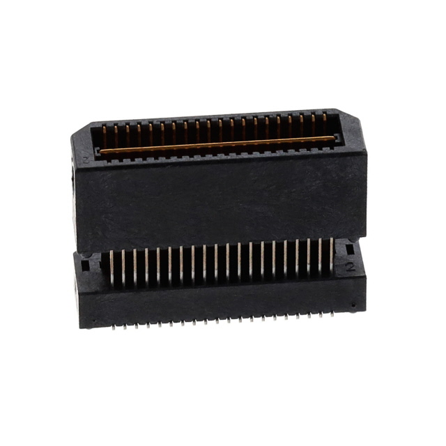 SAMTEC 矩形连接器 - 板垫片/叠接器（板对板） QTE-020-09-F-D-A-K-TR