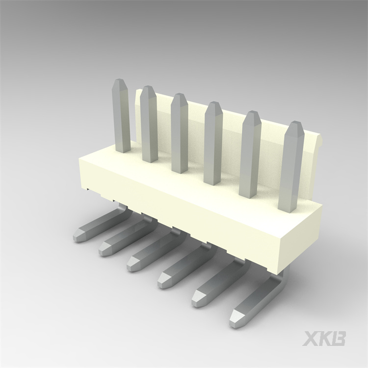 XKB CONNECTIVITY/中国星坤 矩形连接器 - 针座 - 公插针 X9396WR-06A-N0SN