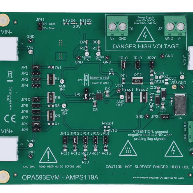 TEXAS INSTRUMENTS 其他工具 OPA593EVM