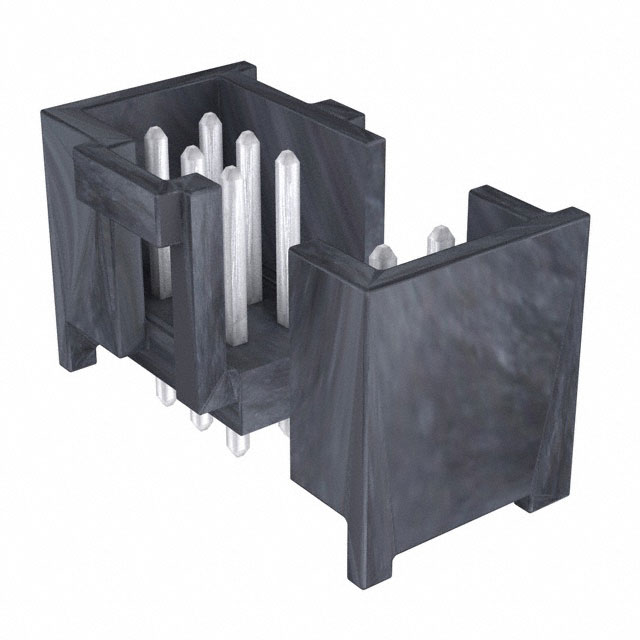 MOLEX 矩形连接器 - 针座 - 公插针 901301134