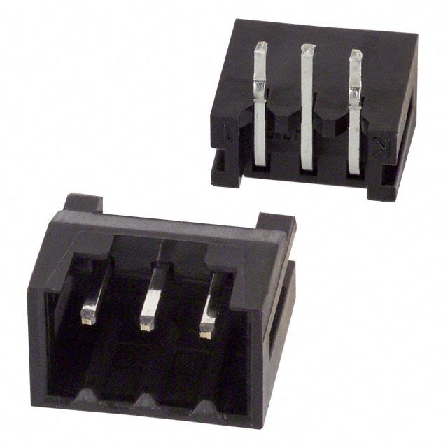 HIROSE ELECTRIC 矩形连接器 - 针座 - 公插针 DF3A-3P-2DS