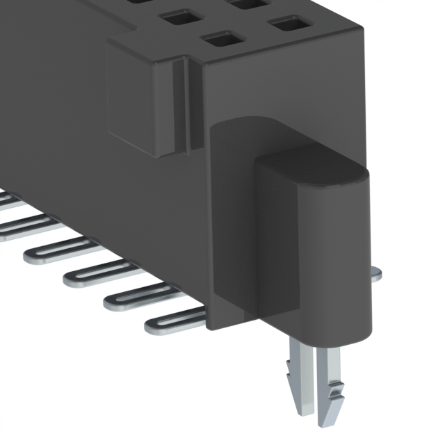SAMTEC 矩形连接器 - 针座 - 插座/母插口 SFM-110-L2-L-D-LC-P-TR