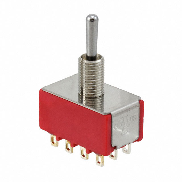 E-SWITCH 拨动开关 1004P3T1B1M1QE
