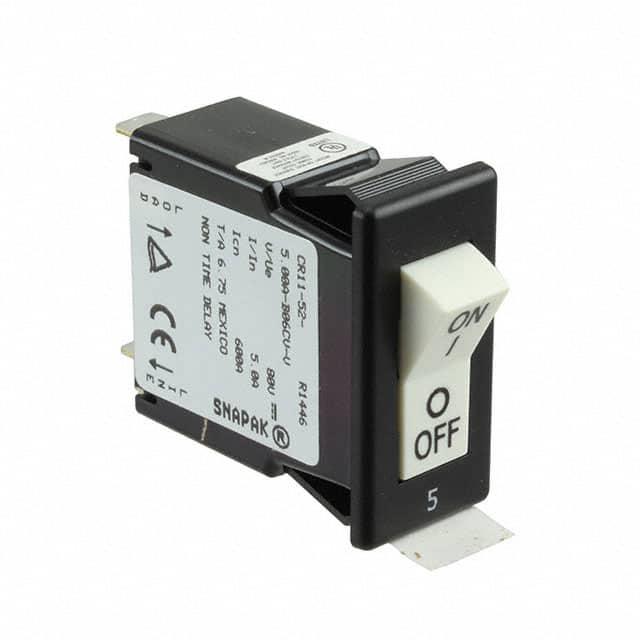 SENSATA TECHNOLOGIES 断路器 CR11-52-5.00A-B06CV-V