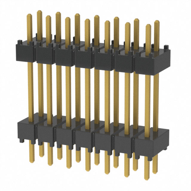 SAMTEC 矩形连接器 - 板垫片/叠接器（板对板） DW-07-10-G-D-500
