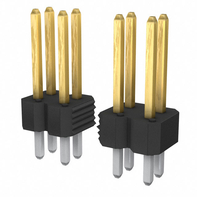 AMPHENOL 矩形连接器 - 针座 - 公插针 77313-122-12LF