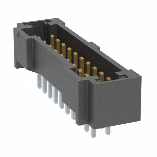 SAMTEC 矩形连接器 - 针座 - 公插针 T2M-110-01-L-D-TH