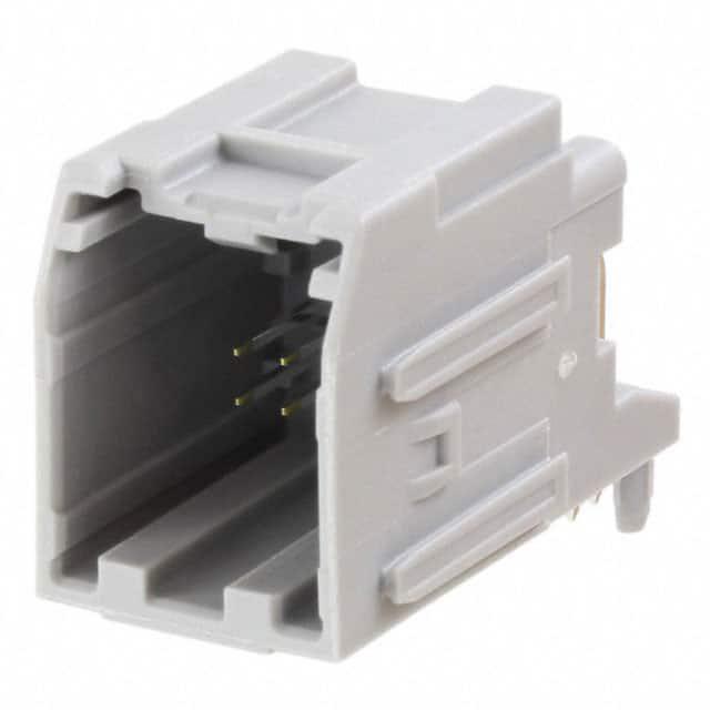 MOLEX 矩形连接器 - 针座 - 公插针 346916081