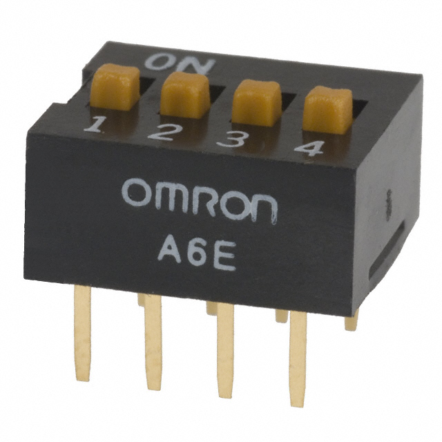 OMRON/欧姆龙 拨码开关 A6E-4104-N