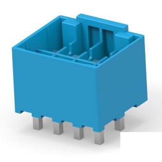 TE CONNECTIVITY 矩形连接器 - 针座 - 公插针 2423324-8