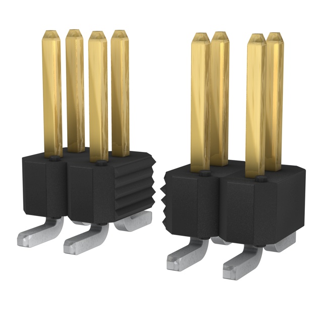 AMPHENOL 矩形连接器 - 针座 - 公插针 95278-101A12LF