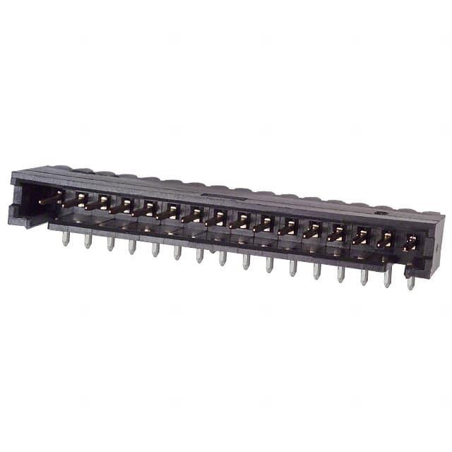 TE CONNECTIVITY 矩形连接器 - 针座 - 公插针 102523-2