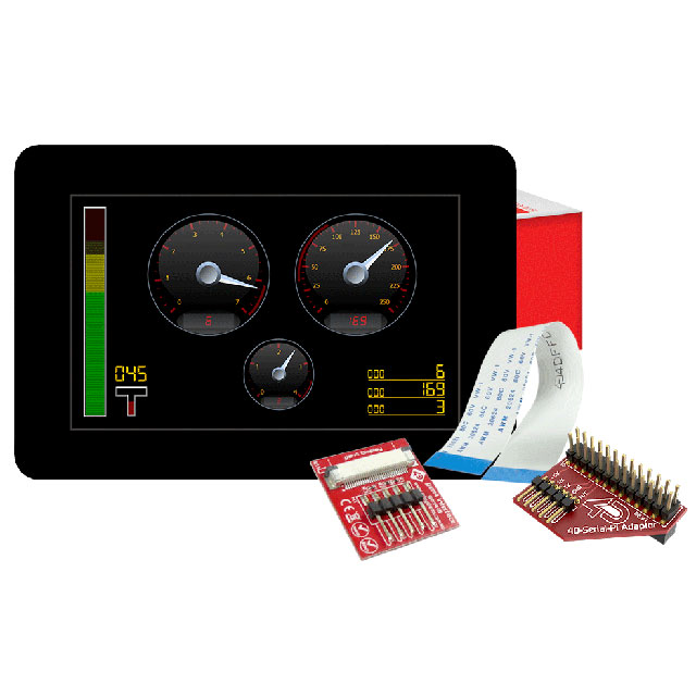 4D SYSTEMS LED显示器件 GEN4-ULCD-50D-CLB-PI