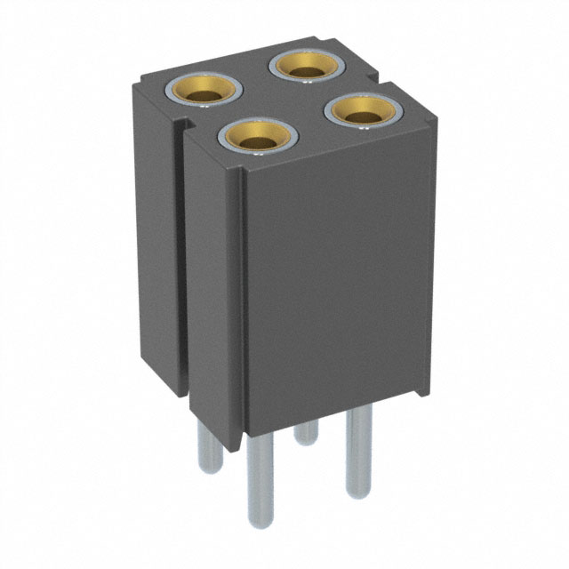MILL-MAX 矩形连接器 - 针座 - 插座/母插口 803-91-004-10-001000