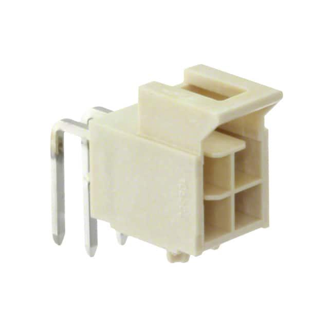 MOLEX 矩形连接器 - 针座 - 公插针 1053142204