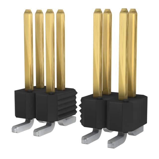 AMPHENOL 矩形连接器 - 针座 - 公插针 95278-102B46LF