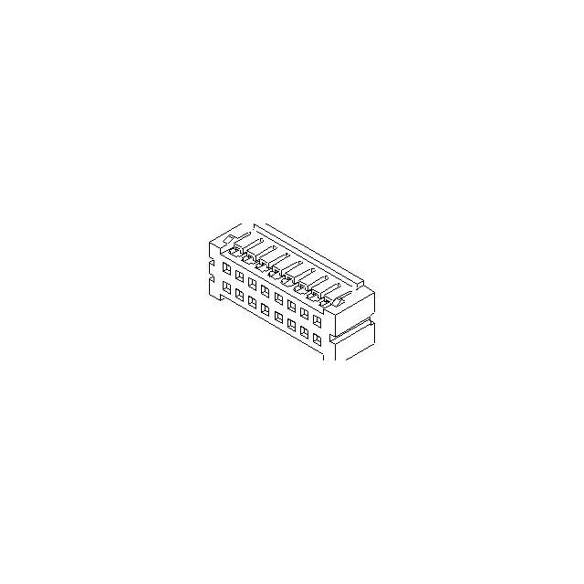 MOLEX 矩形连接器 - 外壳 51089-1405