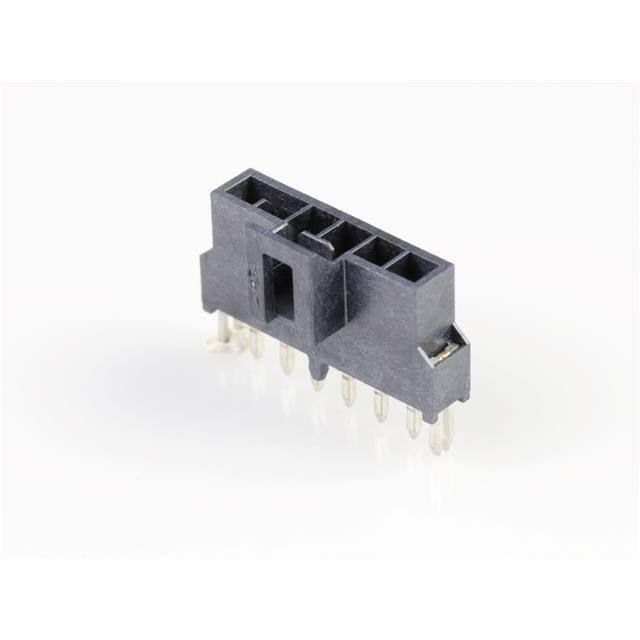 MOLEX 矩形连接器 - 针座 - 公插针 1053111106