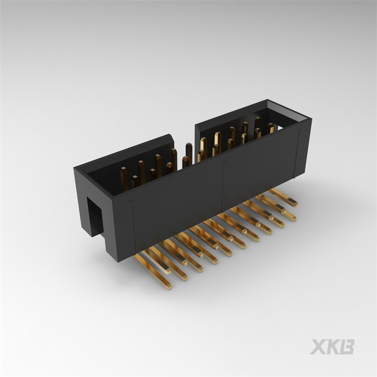 XKB CONNECTIVITY/中国星坤 矩形连接器 - 板载/直接线对板 X9555WR-2x10-6TV01