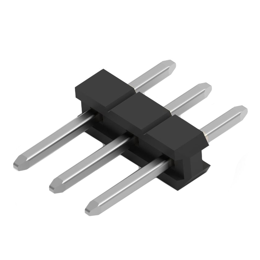 TE CONNECTIVITY 矩形连接器 - 针座 - 公插针 2823076-4