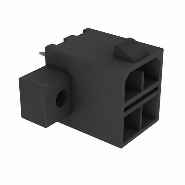 MOLEX 矩形连接器 - 针座 - 公插针 0015977045