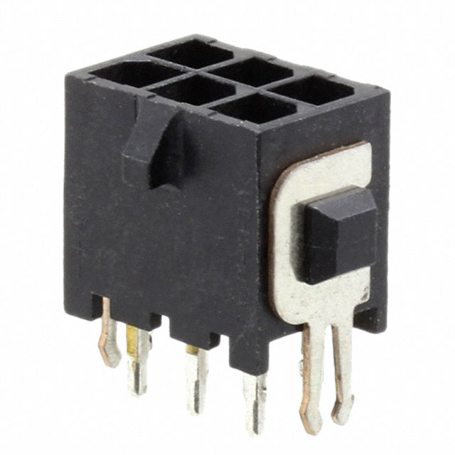 TE CONNECTIVITY 矩形连接器 - 针座 - 公插针 3-794680-6