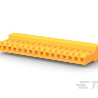 TE CONNECTIVITY 矩形连接器 - 自由悬挂/面板安装 4-640426-6