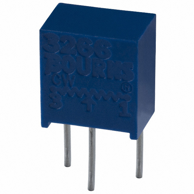 BOURNS 电位器及其他可变电阻器 3266X-1-501