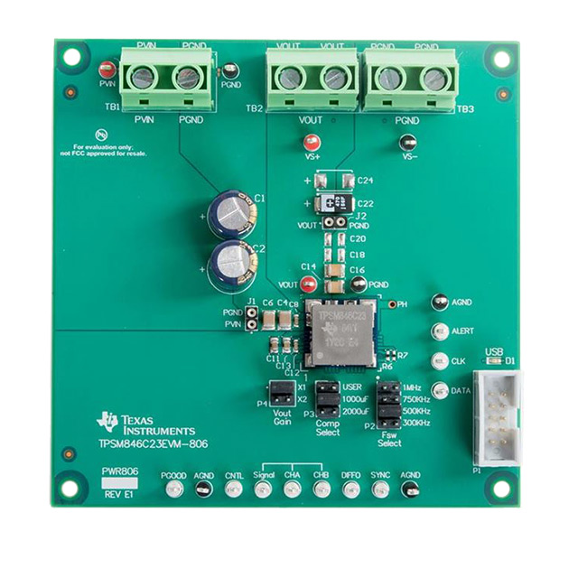 TEXAS INSTRUMENTS DC-DC稳压器 TPSM846C23EVM-806