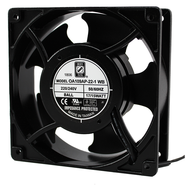 ORION FANS 风扇和热管理 OA109AP-22-1WB