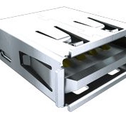 SAMTEC USB/DVI/HDMI 连接器 USB-A-S-F-B-TH-R