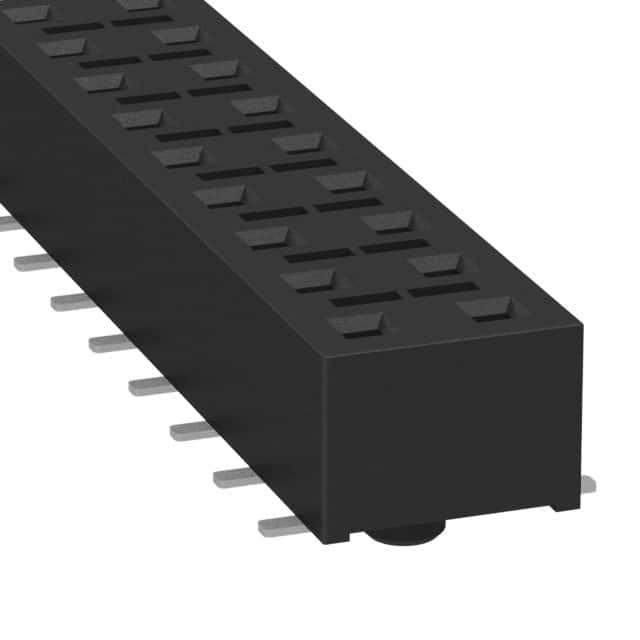 SAMTEC 矩形连接器 - 针座 - 插座/母插口 HLE-123-02-F-DV-BE-A