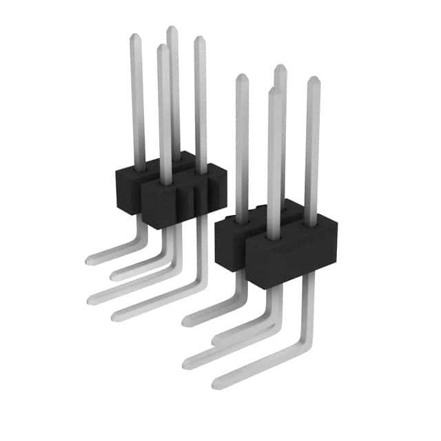 MOLEX 矩形连接器 - 针座 - 公插针 0717640312