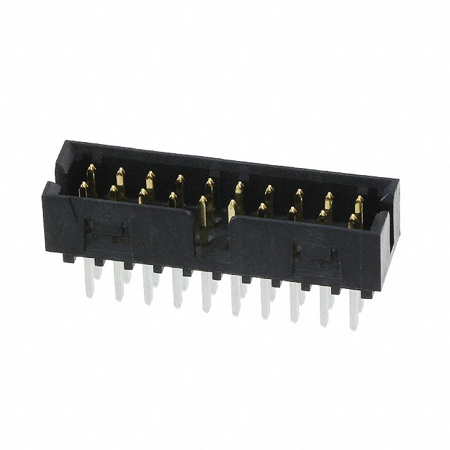 MOLEX 矩形连接器 - 针座 - 公插针 878312010