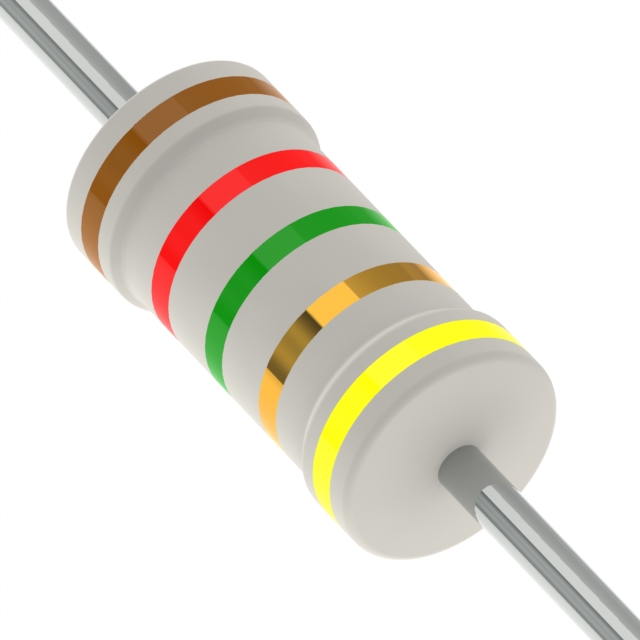 YAGEO/台湾国巨 通孔电阻 HHV-25JT-52-1M2