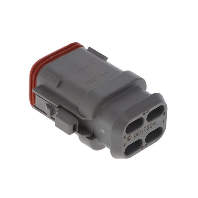 TE CONNECTIVITY 汽车连接器 DT06-08SA-CE04
