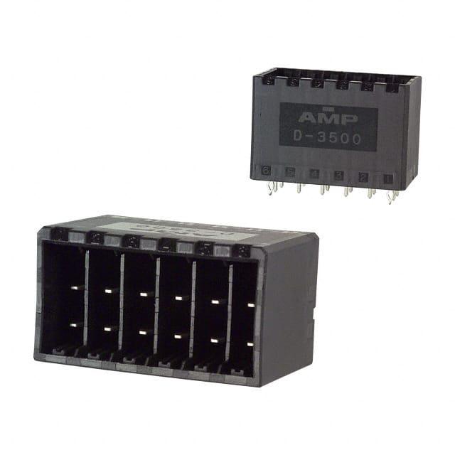 TE CONNECTIVITY 矩形连接器 - 针座 - 公插针 316516-5